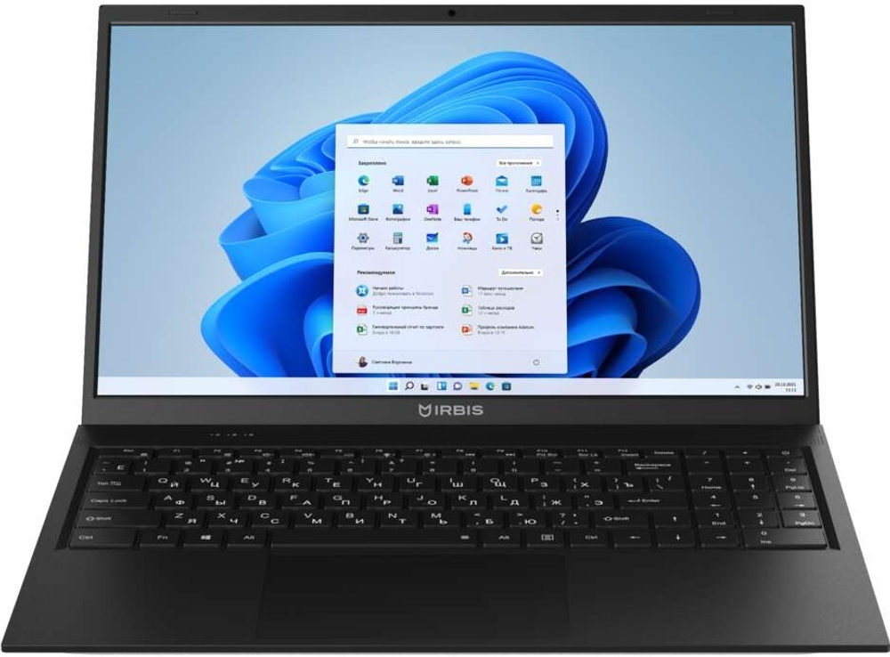 Ноутбук  Irbis BREEZE 15.6 ", Intel N, 8 Гб RAM, 256 Гб SSD, UHD Graphics, Черный
