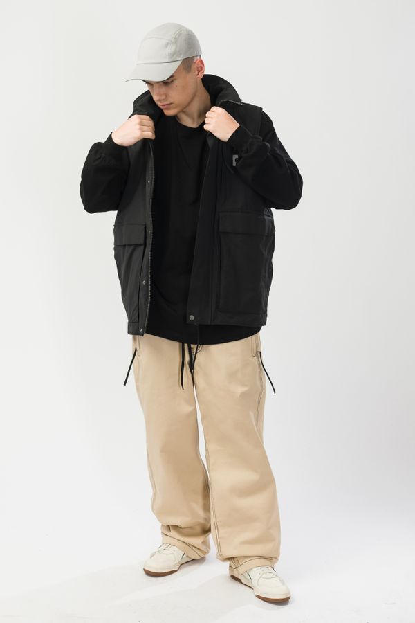 Брюки Jpant Wide Бежевые Светлые - фото 7