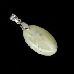 Кулон "Овал" опал древесный асс.