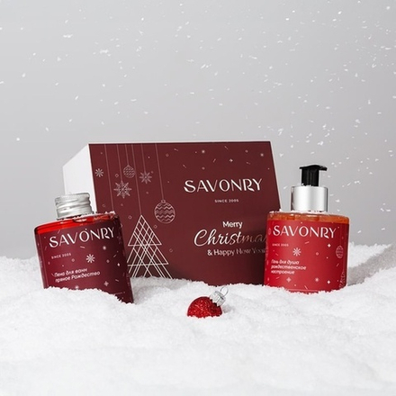 Набор пена и гель Рождество, ТМ SAVONRY
