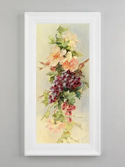 Картина на стену интерьерная на холсте в раме 21*40 см