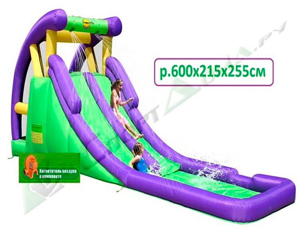 Надувной батут happy hop 9029