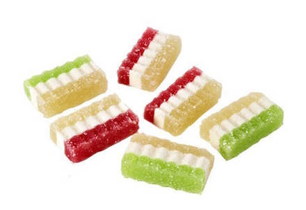 Мармелад "Трехслойный" Красный Пищевик