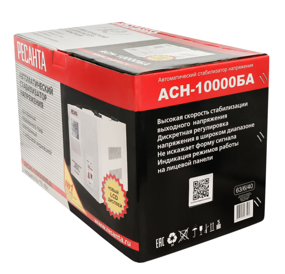 Стабилизатор напряжения Ресанта АСН-10000БА