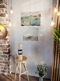 Картины-наклейки на стену для декора интерьерные №245