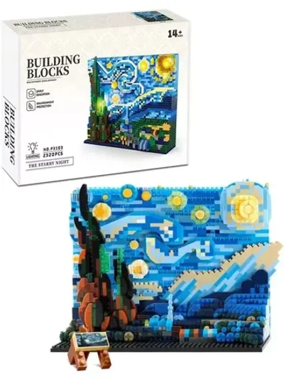 Конструктор Винсент Ван Гог Звездная ночь 2320 деталей