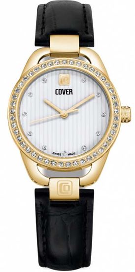 Женские часы Cover CO167.06, белый циферблат, сапфировое стекло