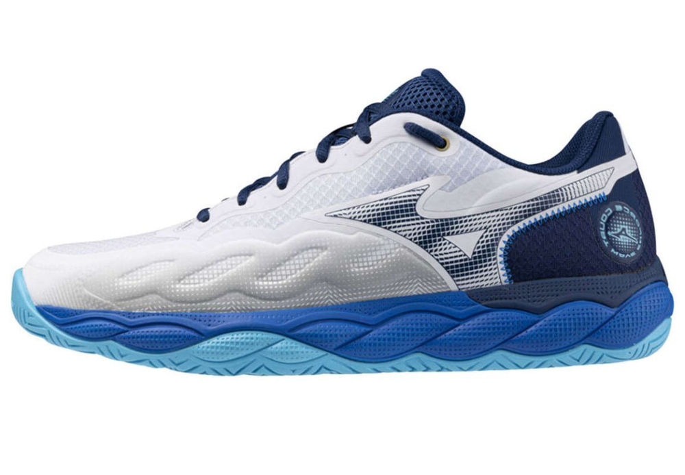 Мужские кроссовки теннисные Mizuno Wave Enforce Court AC - белый