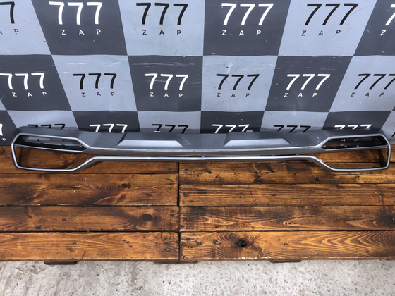 Накладка заднего бампера Kia Sorento 4 (MQ4) 20-22 Б/У Оригинал 86670P2010