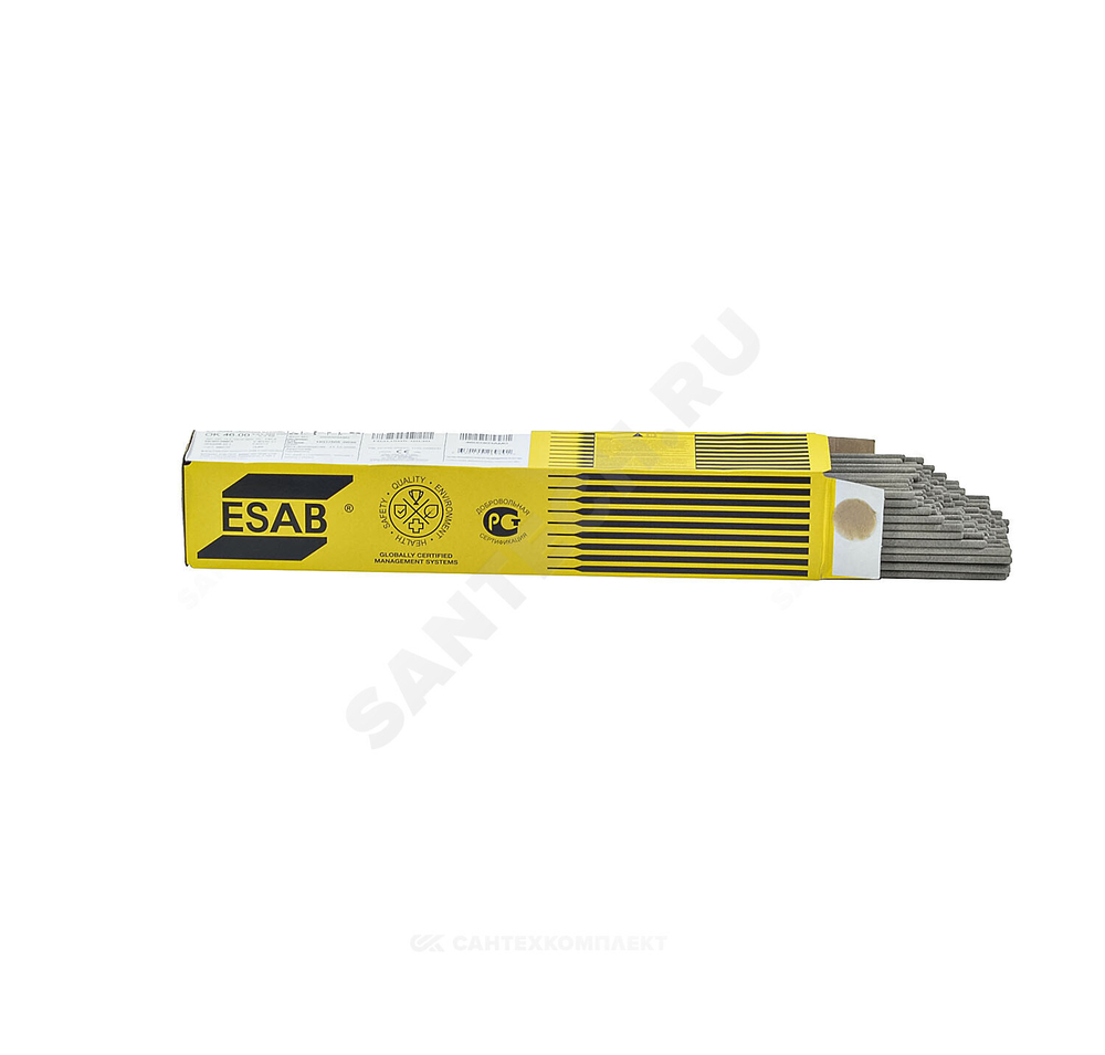 Электроды сварочные ОК-46 2,5х350мм упак 5,3кг ESAB