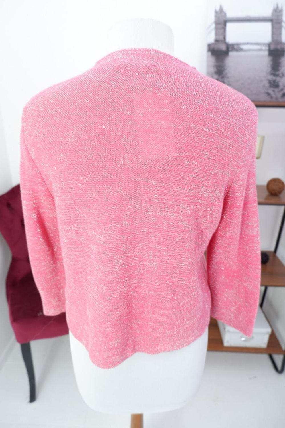 Кардиган Benetton с люрексом 50 размер