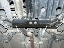 Защита картера и КПП Sheriff для Nissan Primera III (P12) 2001-2007 арт.15.0407