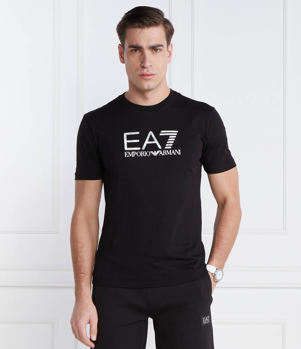Футболка EA7 - черный(3DPT71 PJM9Z)