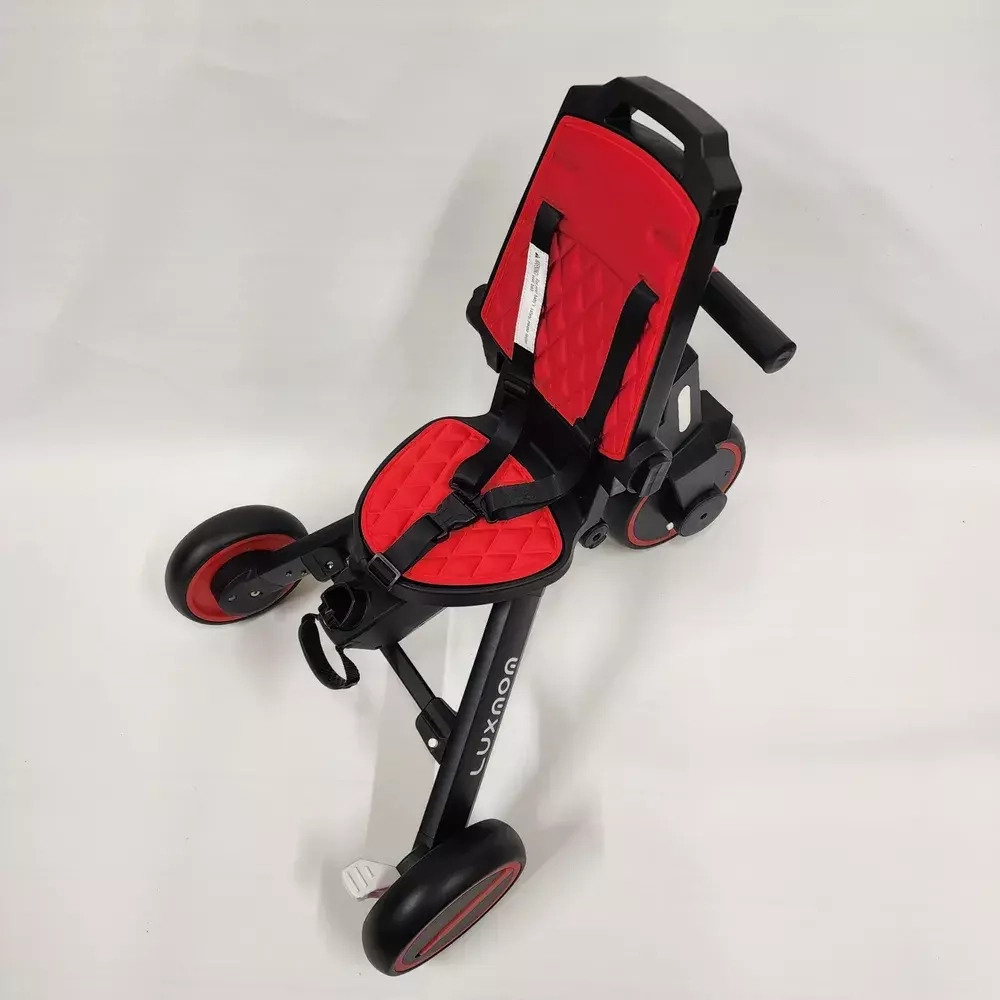 Трехколесный велосипед Luxmom 368 3 колесный складной (красный)