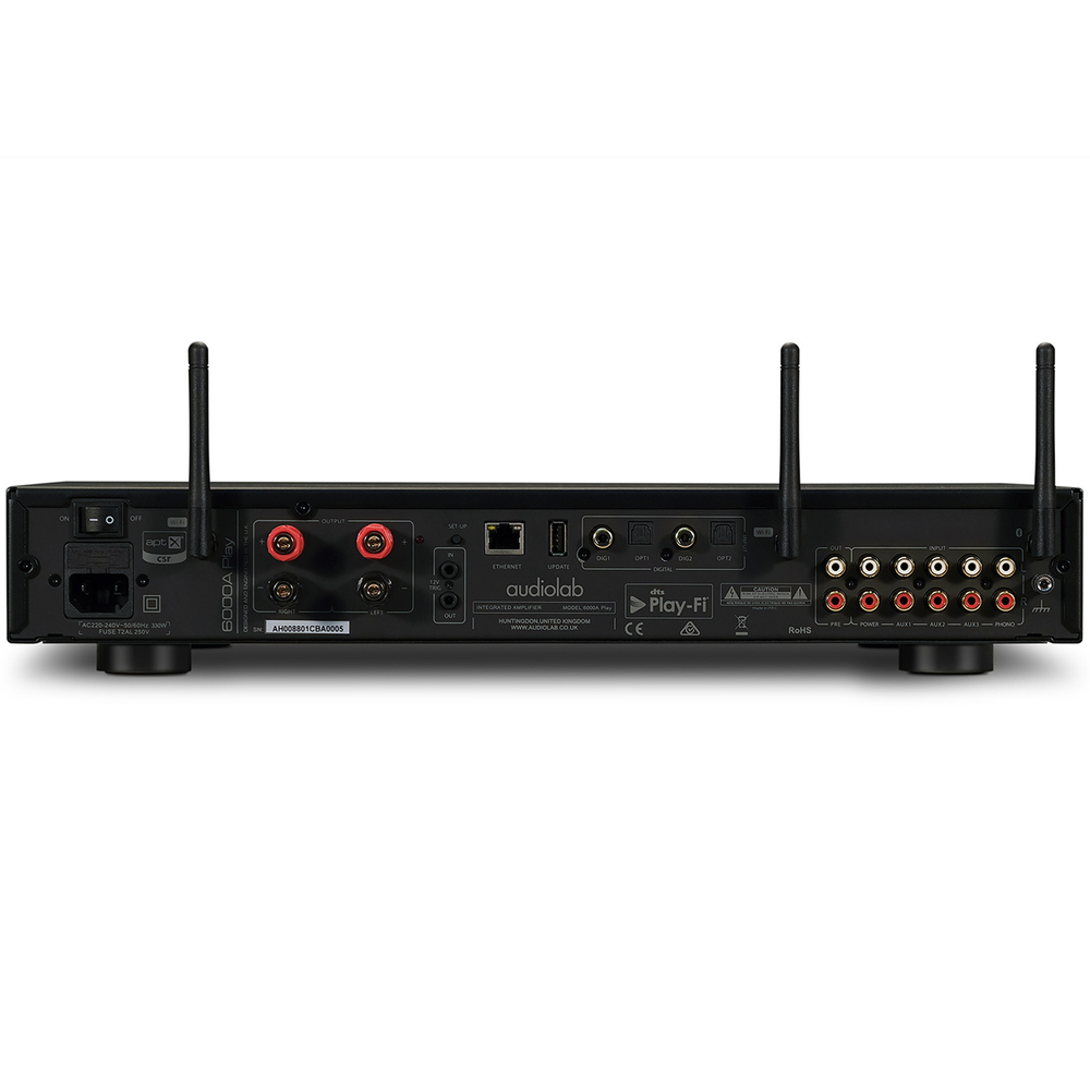 Интегральный усилитель со встроенным стримером Audiolab 6000A Play Black