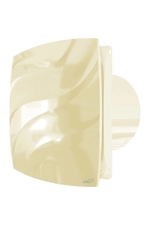 Вентилятор вытяжной D100С WAVE с обр. клапаном Ivory
