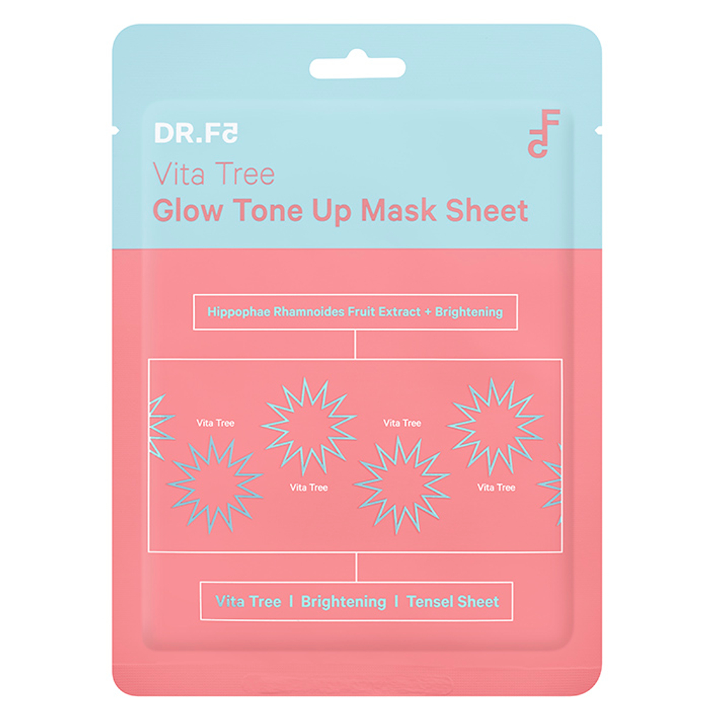 DR.F5 Витализирующая маска для выравнивания тона и сияния 23г