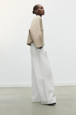 ZARA КАРДИГАН НА ЗАПÁХЕ, ПЕСОЧНЫЙ