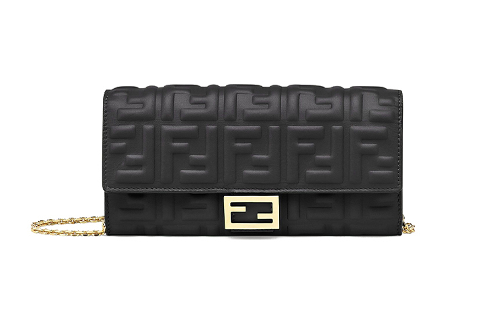 Сумка FENDI Baguette Logo FF, 8M0365-AAJD-F0KUR