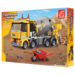 Конструктор блочный Аусини Строители, коробка 29508