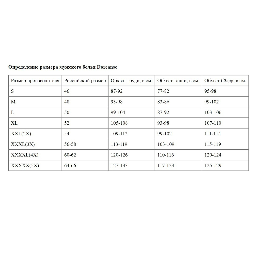 Набор из 3 трусов-брифов Doreanse Basic Cotton: зеленые, бордовые, синие (Размер: XXL) (Цвет: разноцветный)