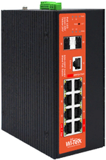 Коммутатор промышленный управляемый Wi-Tek WI-PMS310GF-Alien-I v2