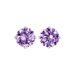 Серьги пусеты Ametist M