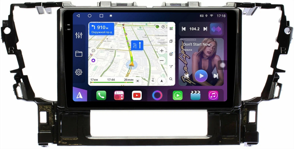 Магнитола для Toyota Alphard 3 Vellfire 2 H30 2015-2023 (любой руль) - FarCar BM10-7155L монитор 10.36" QLED на Android 14, TS10, 4+32Гб, CarPlay, 4G SIM-слот