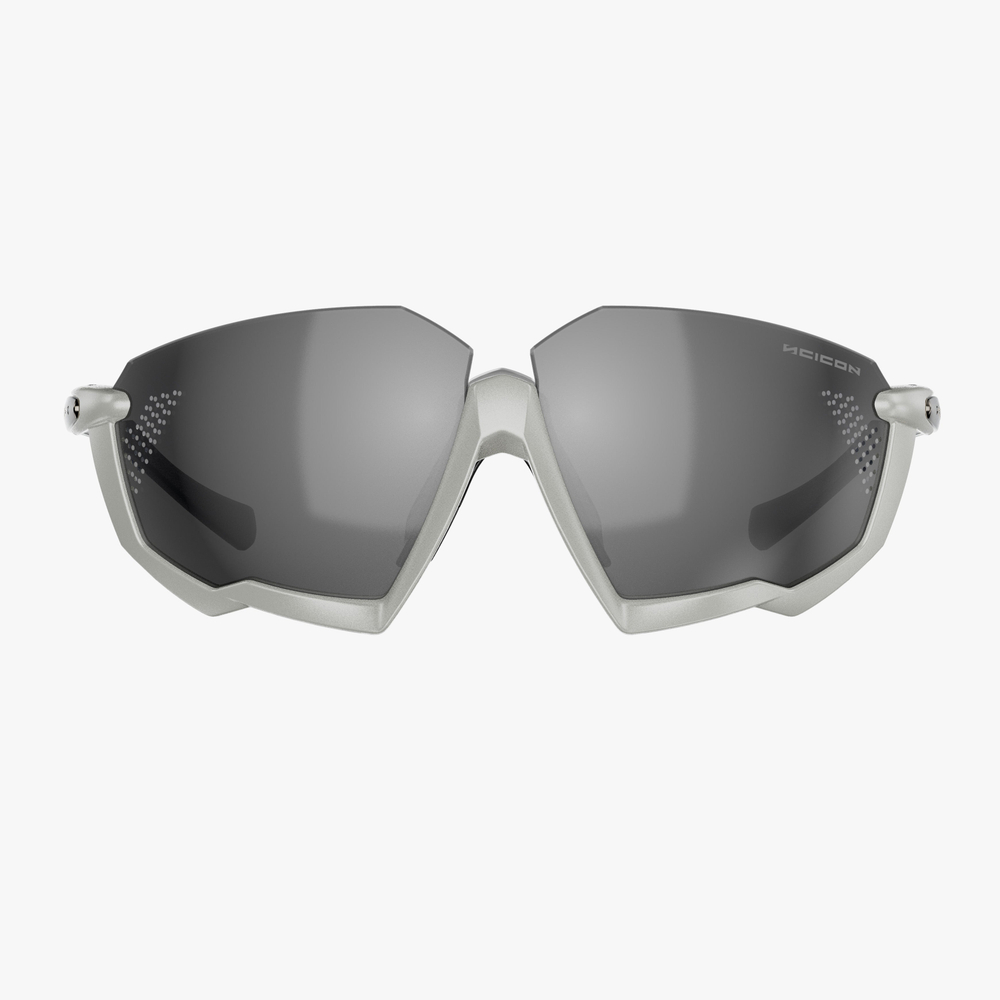 Спортивные очки c диоптриями Scicon Aerojet Titanium Sunglasses Metal White Multi Mirror Silver + Rain Clear Lenses