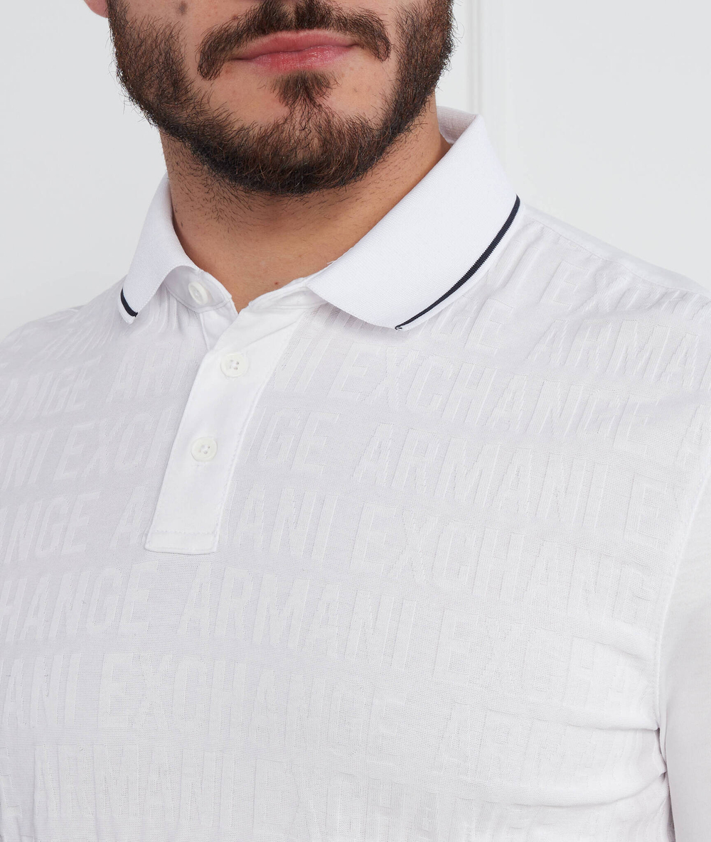 Поло Armani Exchange - белый(3RZFFE ZJ2ZZ)