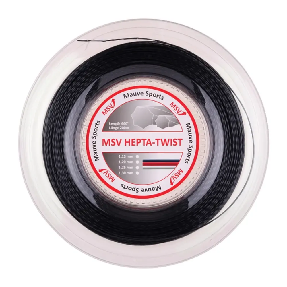 Струна MSV Hepta Twist, 1.15, 200м (черный)