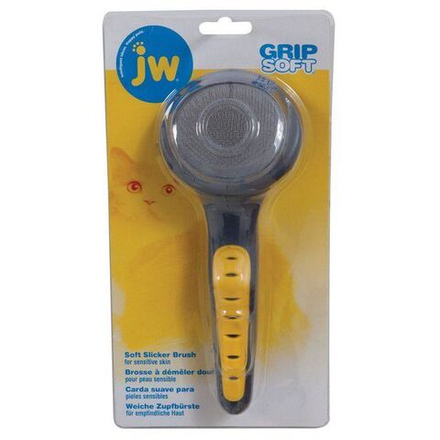 Щетка-пуходерка J.W. Grip Soft Cat Slicker Brush для кошек