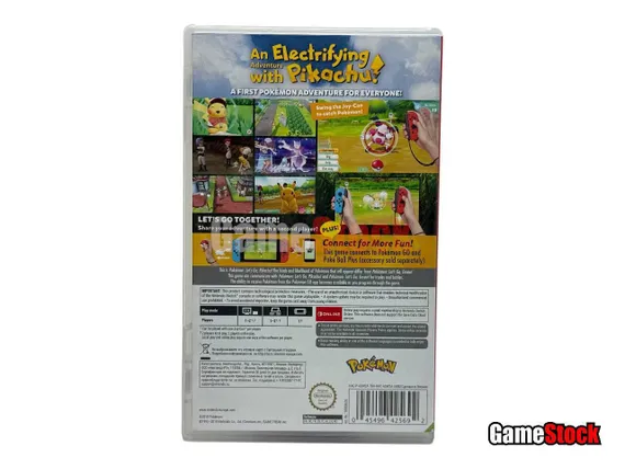 Pokemon: Let's Go Pikachu! (Nintendo Switch, Английская версия, Б/У)
