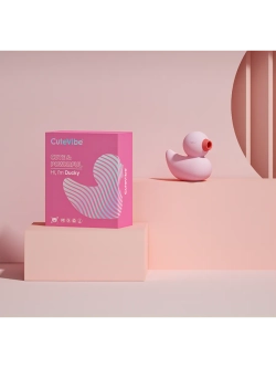 Вибратор вакуумно-волновой стимулятор уточка Ducky