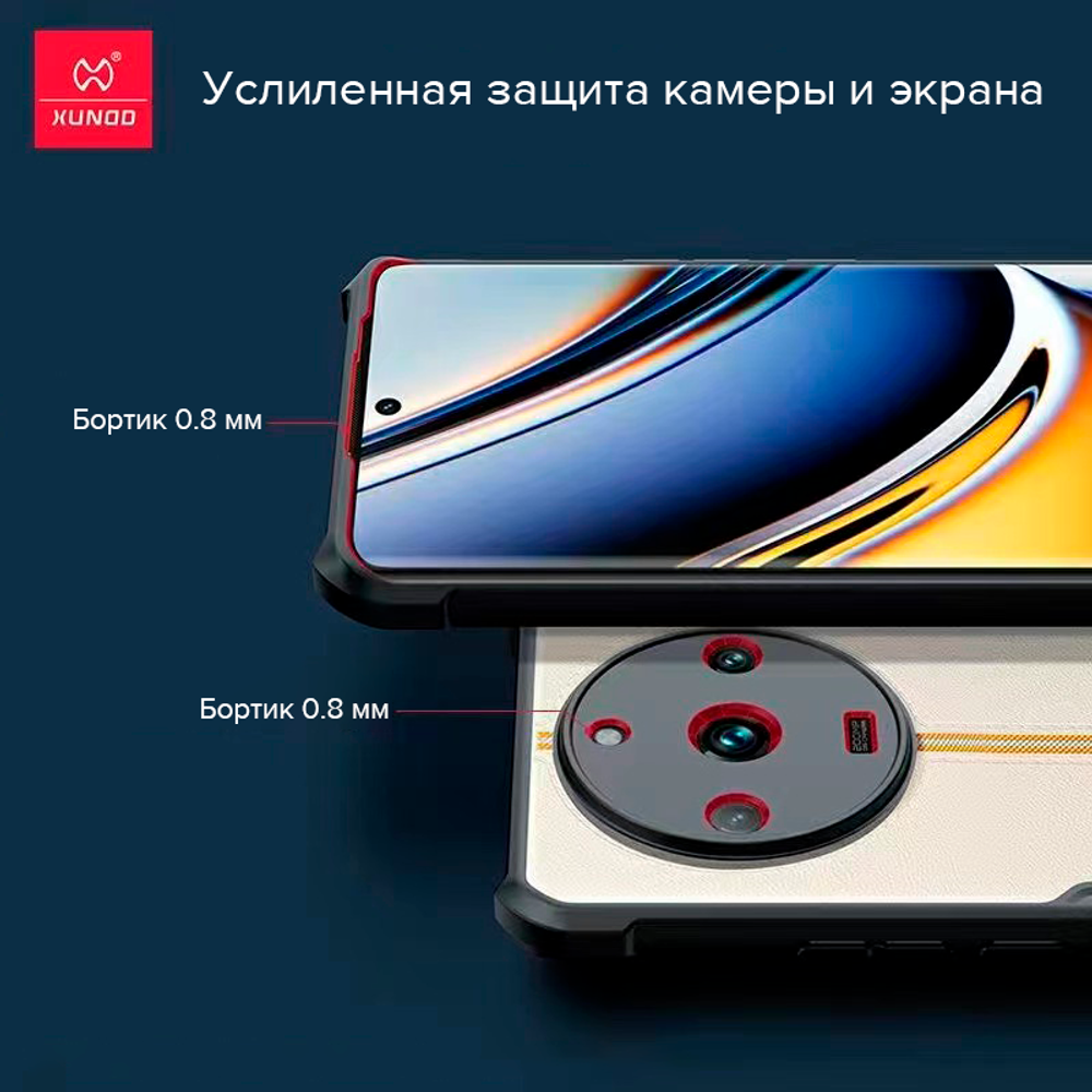 Чехол на Realme 11 Pro Plus противоударный с усиленными углами XUNDD