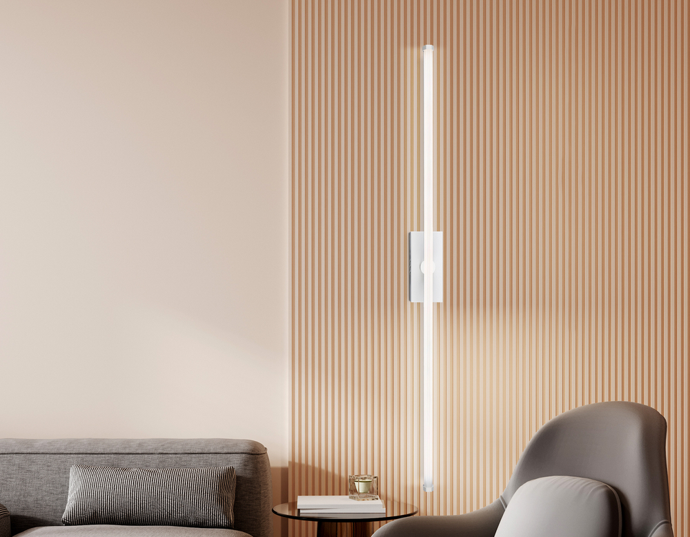 FL6121 WH белый 14W 3000K-6400K 610*45*80