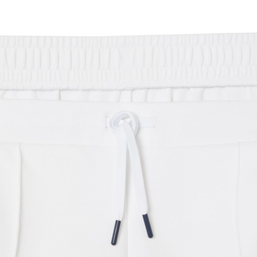 Мужские теннисные шорты Lacoste Ultra Dry Badge Accent Tennis Heritage - белый