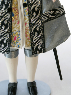 Кукла коллекционная в мужском придворном Французском костюме 18 века