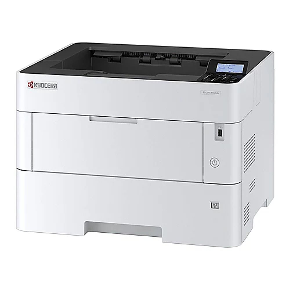 Принтер лазерный KYOCERA P4140dn черно-белый, цвет:  белый (1102y43nl0)