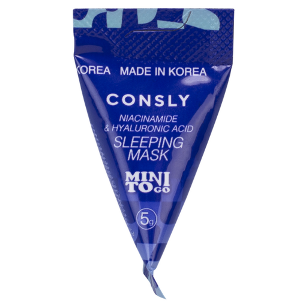 Consly To Go Niacinamide & Hyaluronic Acid Sleeping Mask Mini маска ночная с ниацинамидом и комплексом гиалуроновых кислот