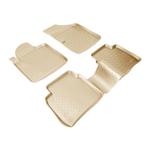 Ковры в салон Norplast/Unidec для Nissan Teana (2003-2008)Полиуретан,Бежевый, арт.NPL-Po-61-70-B