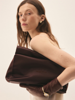 Сатиновый клатч