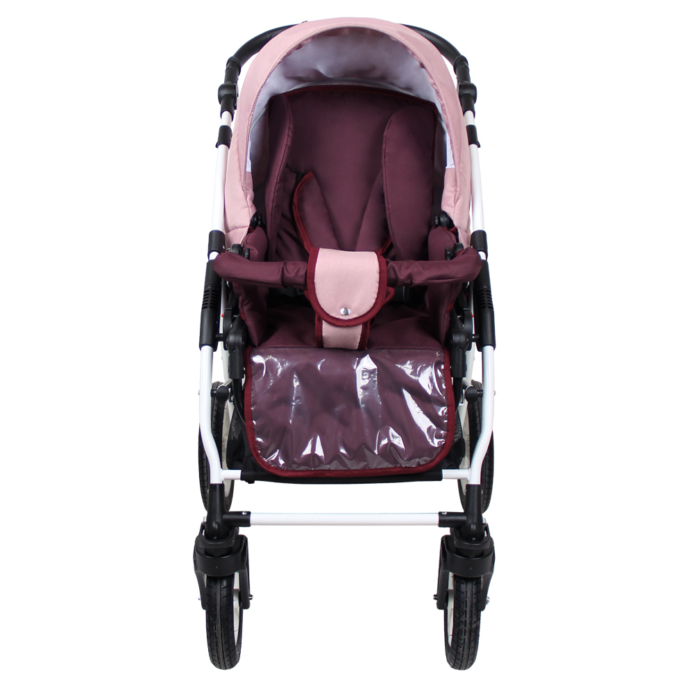 Коляска SERENADE 20 2в1 (Smile Line) (Se 24 (баклажан+т.розовый))