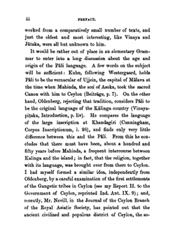A simplified grammar of the Pali language | Müller Edward
