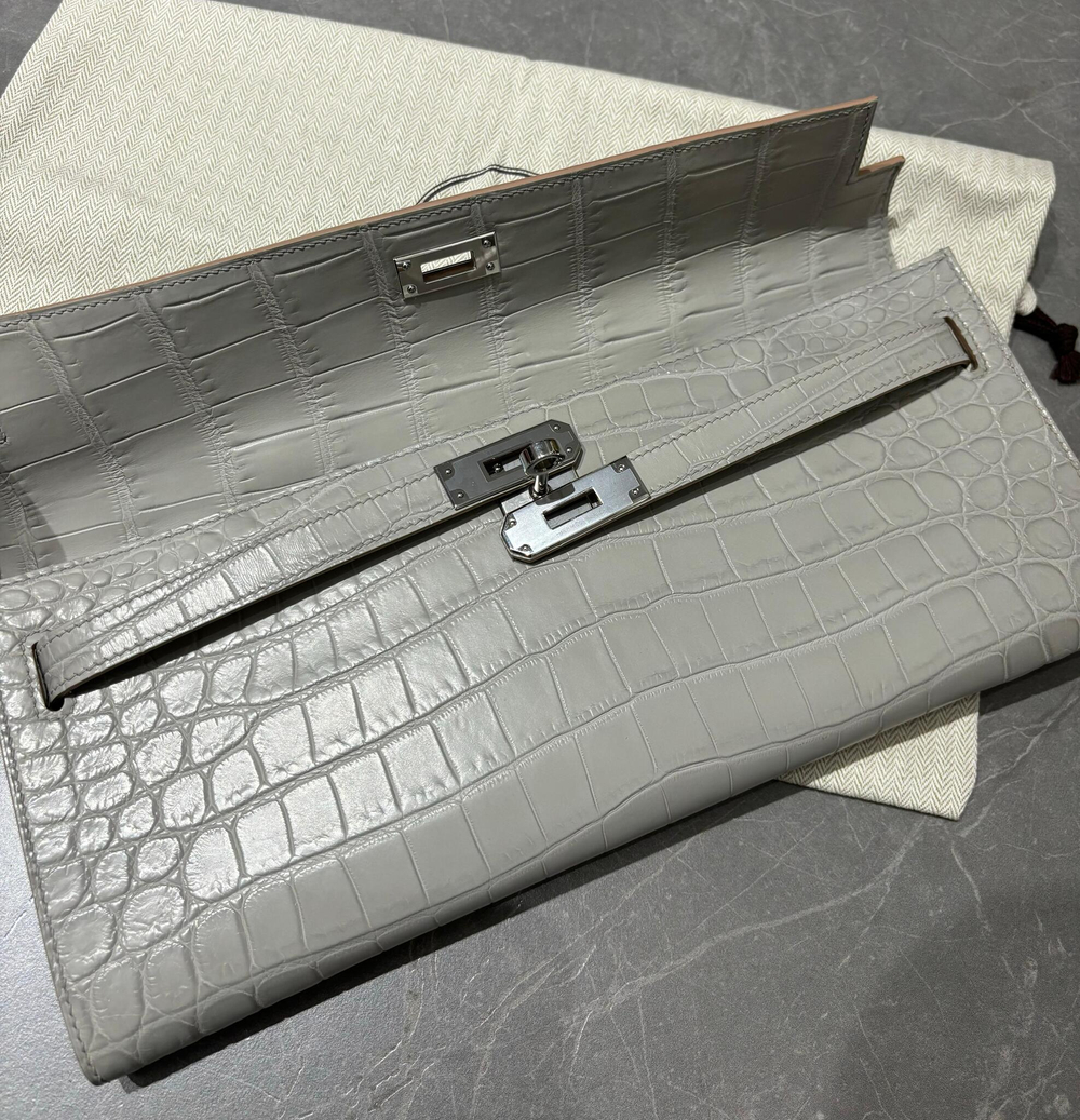 Сумка Hermes из кожи крокодила