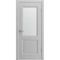 Купить Дверь эмаль Shelly 2 RAL 7047 остеклённая