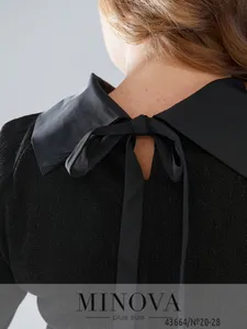 Платье 20-28-чёрный Minova