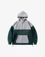 Худи Ymkashix Little Lamb серо-изумрудный