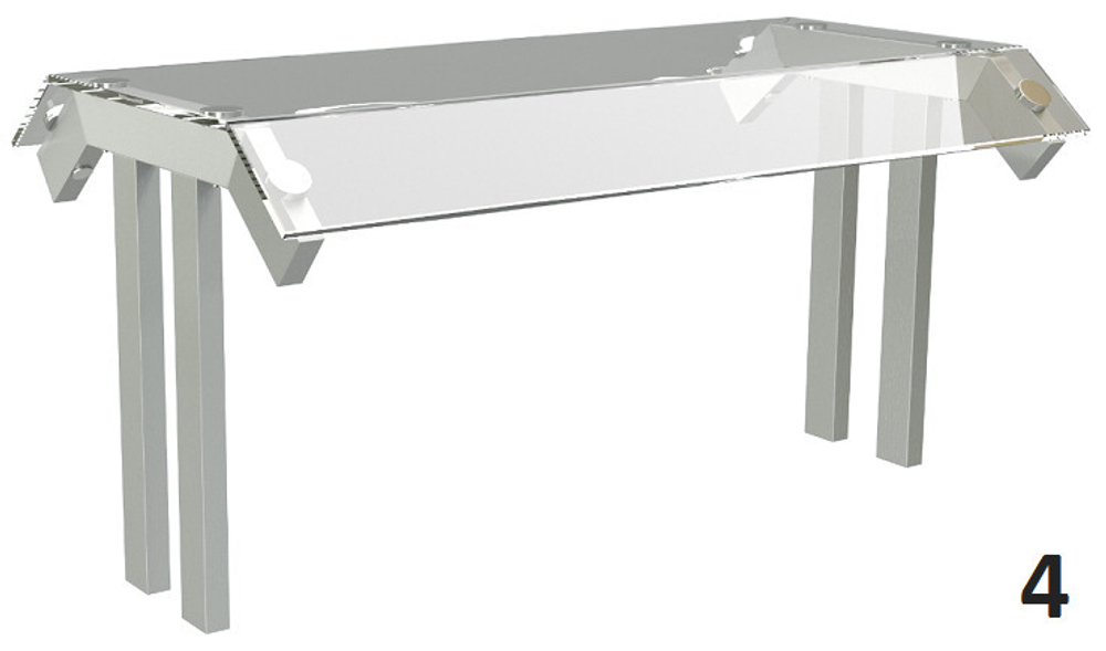 Полка Верхняя Виола Пв-1355-4 Х