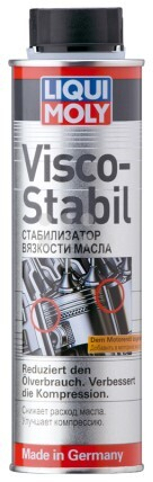 Присадка в двигатель 300 мл  Visco-Stabil  /восстанавливает вязкость/ (LIQUI MOLY)